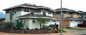 Completed homes at Ke Ola O Pokai Bay.