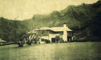 Mansion as originally built for Clarence Cooke