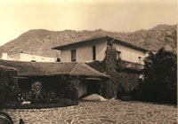 Main House at Porte Cochere  - circa 1930